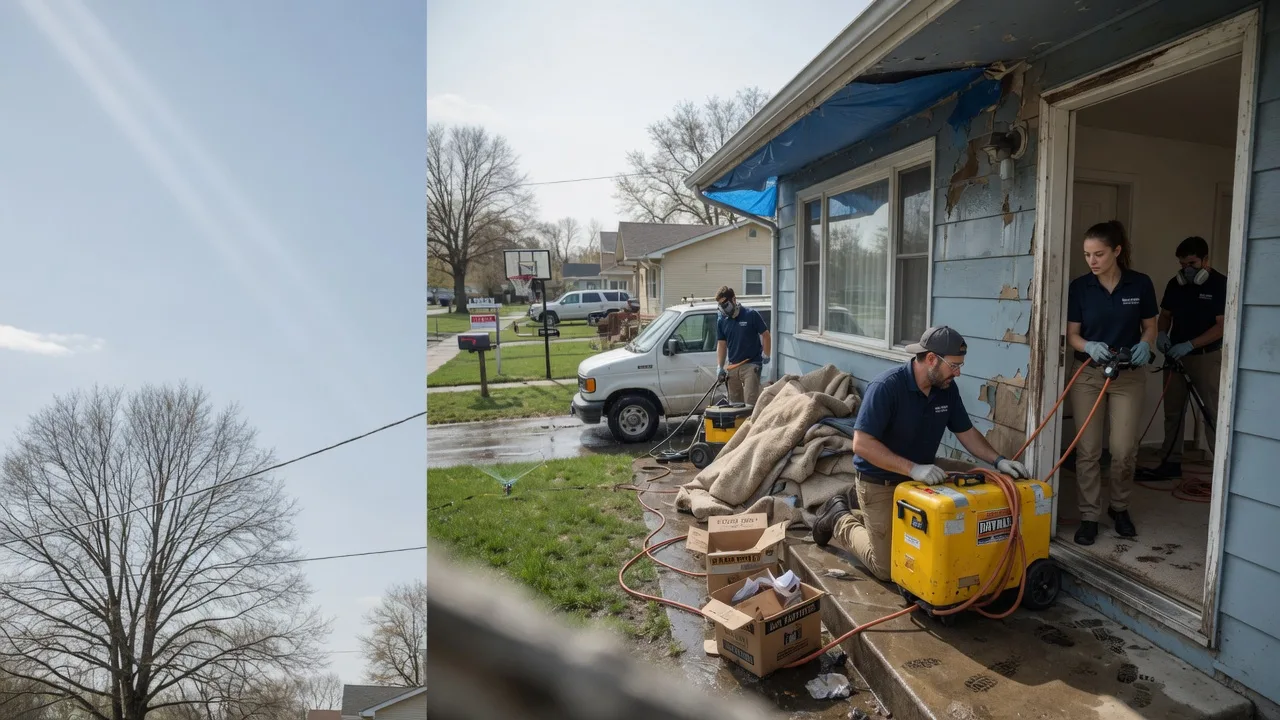 Basement Flood Cleanup in Buena Vista, NM near me